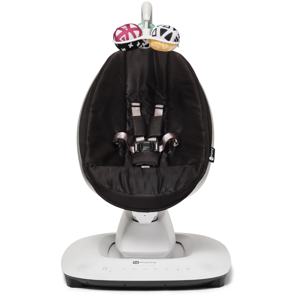 Leagane / Balansoare / Sezlonguri - Fotoliu Balansoar Bebelusi 4MOMS MamaRoo 5.0 Classic Negru