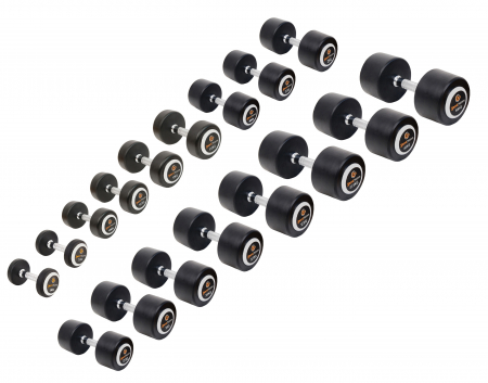 Gantera cauciucata DELUXE Sportmann 20kg [4]