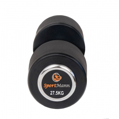 Gantera cauciucata Sportmann Deluxe 27.5 kg [2]