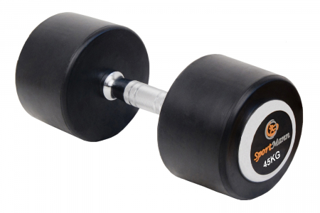 Bare - Discuri - Greutati - Gantera cauciucata Sportmann Deluxe 45 kg