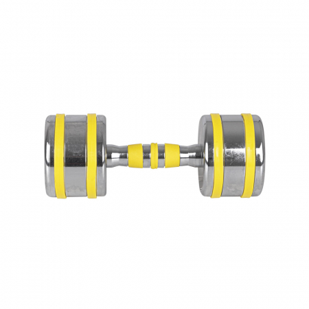 Gantera Cromata inSPORTline Yellsteel 9 kg [1]
