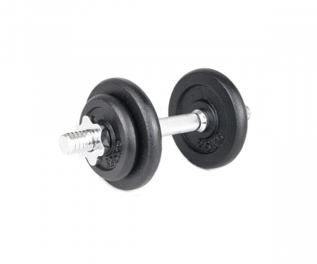 Aparate fitness - Gantera fier reglabila 10kg cu filet Sportmann