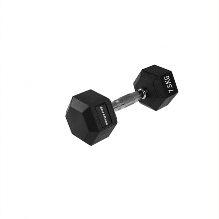 Aparate fitness - Gantera hexagonala 7.5kg Sportmann