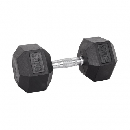 Bare - Discuri - Greutati - Gantera hexagonala inSPORTline 20 kg