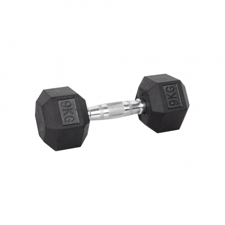 Bare - Discuri - Greutati - Gantera hexagonala inSPORTline 9 kg