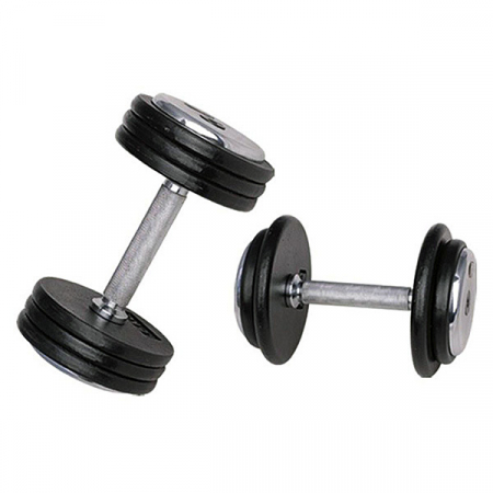 Aparate fitness - Gantera profi inSPORTline 40 kg