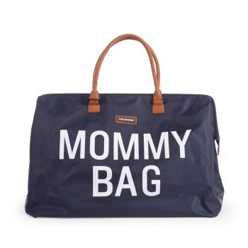 Geanta bebe cu saltea de infasat Mommy Bag Big Navy - Childhome [4]