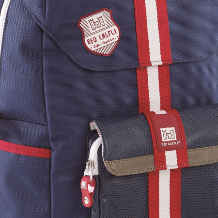 Geanta carucior City Navy - Red Castle [5]