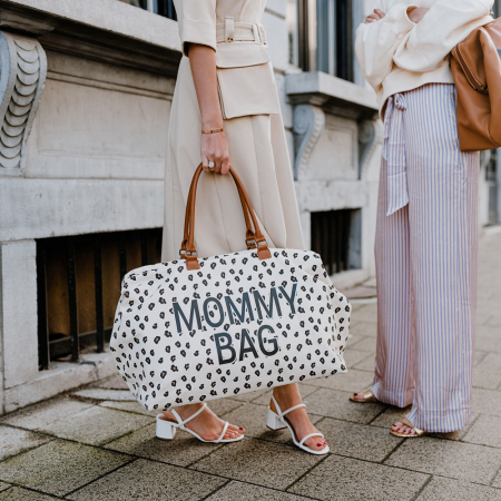 Geanta de infasat Childhome Mommy Bag Leopard [5]