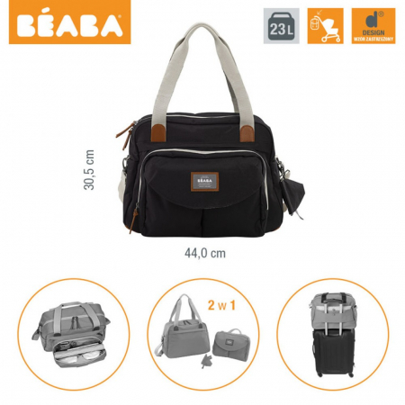 Geanta de infasat Geneva II Neagra New Color - Beaba [1]