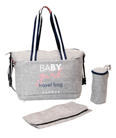Carucioare copii - Geanta duffle Baby On Board Baby Girl