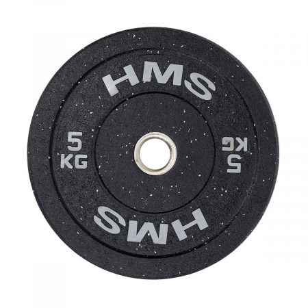 Aparate fitness - Greutate Bumper Plate 5 kg/51 mm HMS HTBR05-gri