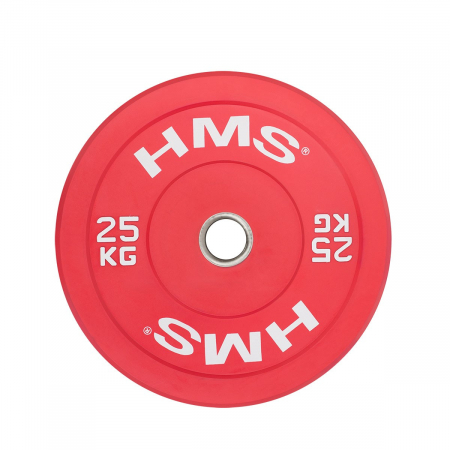 Aparate fitness - Greutate Bumper Plate HMS CBR25 25kg/51mm