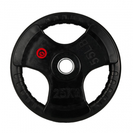 Bare - Discuri - Greutati - Greutate cauciucata 25kg/51mm Sportmann