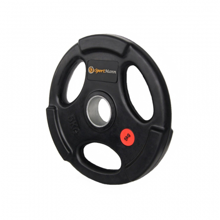 Greutate cauciucata Sportmann Deluxe 5 kg/51mm [1]
