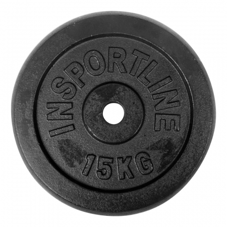 Bare - Discuri - Greutati - Greutate fier inSPORTline15kg/30mm
