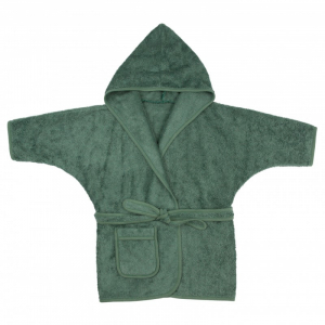Prosoape si halate de baie - Halat de Baie Frotir din Bambus pentru Copii 2-4 ani Aspen Green - Timboo
