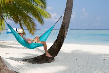 Hamac 1 persoana Colibri Travel, turquoise - La Siesta [3]