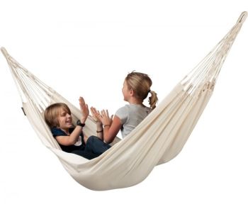 Hamac 1 persoana Modesta Organic certificat OE 100 ecru - La Siesta [3]