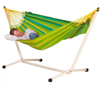 Hamac 1 persoana Sonrisa lime - La Siesta [7]