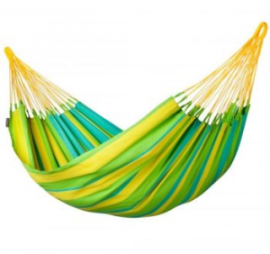 Hamac copii si adulti - Hamac 2 persoane Sonrisa lime - La Siesta