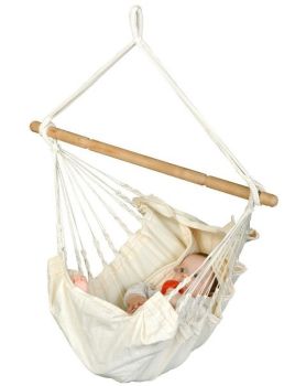 Hamac bebe Yayita Organic ecru - La Siesta [1]