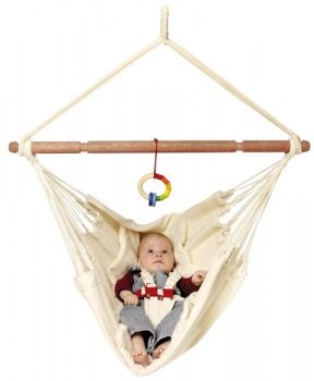 Hamac bebe Yayita Organic ecru - La Siesta [4]