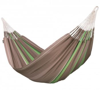 Hamac Familien-Hangematte FLORA chocolate La siesta [1]