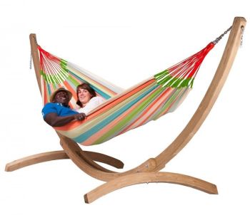 Hamac Family Domingo coral - La Siesta [10]