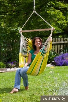 Hamac pentru copii - Hamac scaun Islena Basic lemon - La Siesta