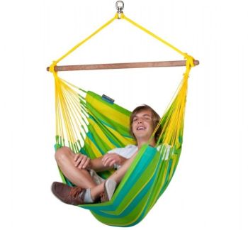 Hamac scaun Sonrisa Basic lime - La Siesta [6]