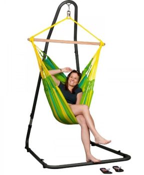 Hamac scaun Sonrisa Basic lime - La Siesta [8]