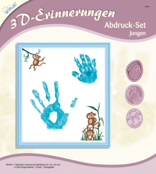 Jucarii de constructii - Impression Set My First Canvas Painting Boy - Mammut
