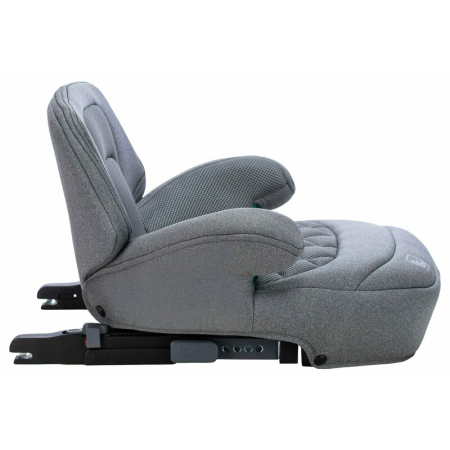 Inaltator auto, FreeOn, Cosmo Plus I-Size, cu isofix, cu spatar inaltat si cotiere, Potrivit pentru copiii intre 125 si 150 cm sau intre 25 si 36 Kg, gri [3]