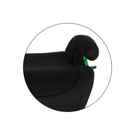 Inaltator auto, Petite&Mars, Optimus Pro, I-size, 125- 150 cm, 22-36 kg, Cu isofix, Forma ergonomica, Husa detasabila, Negru [10]