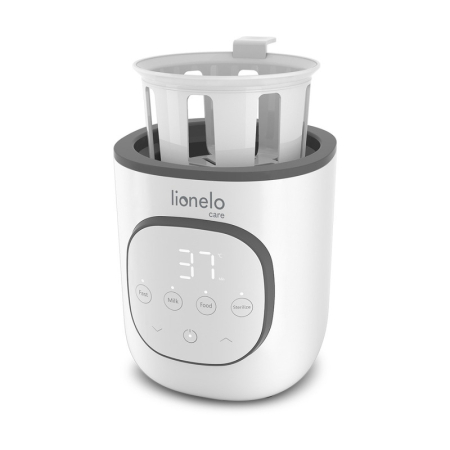 Incalzitor biberoane, Lionelo, ThermUp 2.0, 5 in 1, Sterilizare, Dezghetare, Incalzire rapida, 200 W, Fara BPA, Alb [9]