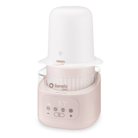 Incalzitoare biberoane bebe - Incalzitor biberoane si sterilizator, Lionelo, ThermUp 4.0, Recipient detasabil, 400 W, 6 moduri de functionare, Functie sterilizare si decongelare, Termostat integrat, Lumina de noapte, Panou tactil,