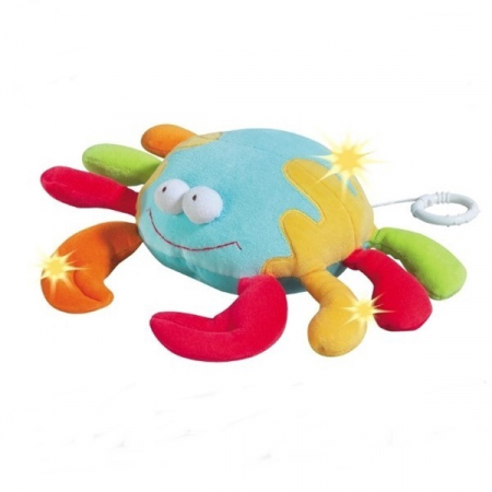 Jucarii Plus - Jucarie muzicala Crab - Brevi Soft Toys-168129