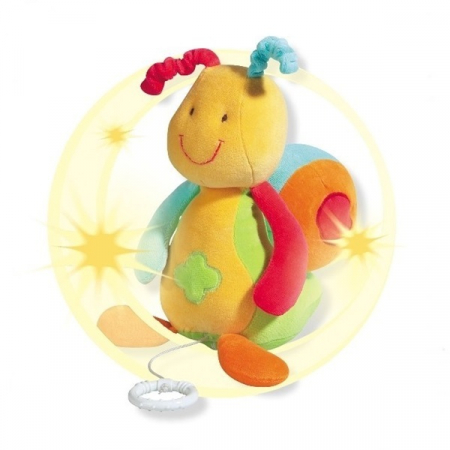 Jucarii Plus - Jucarie muzicala Melc - Brevi Soft Toys-168136