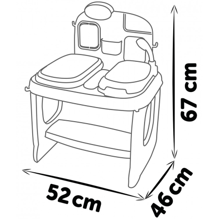 Jucarie Smoby Animal Care Center cu 19 accesorii [1]
