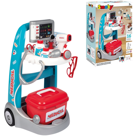 Jucarie Smoby Set doctor cu carucior si accesorii [5]