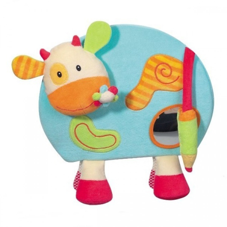 Jucarie - Vacuta magnetica cu creion - Brevi Soft Toys-168907 [1]
