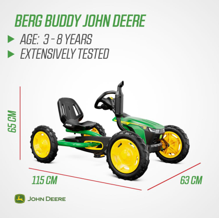 Kart copii BERG Buddy John Deere [6]