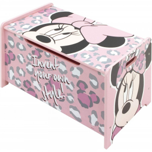 Ladita din lemn pentru depozitare jucarii Minnie Mouse [1]