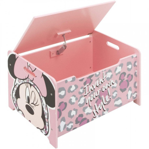 Ladita din lemn pentru depozitare jucarii Minnie Mouse [2]