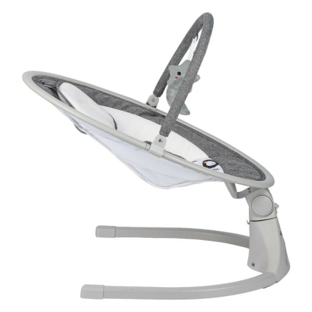 Leagan balansoar, FreeOn, Elite, cu 12 melodii, 5 viteze de balansare si 3 pozitii de reglare a spatarului, Grey [4]