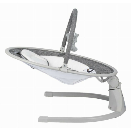 Leagan balansoar, FreeOn, Elite, cu 12 melodii, 5 viteze de balansare si 3 pozitii de reglare a spatarului, Grey [3]