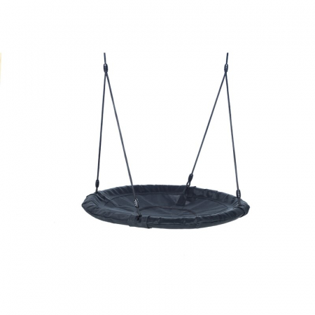 Leagane / Balansoare / Sezlonguri - Leagan Dice Tip cuib diametru 100 cm pana la 150 kg Black