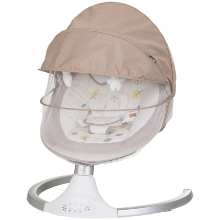 Leagane / Balansoare / Sezlonguri - Leagan electric Chipolino Brida macadamia