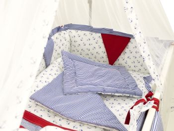 Lenjerie MyKids Ocean 9 Piese 120x60 cm [2]